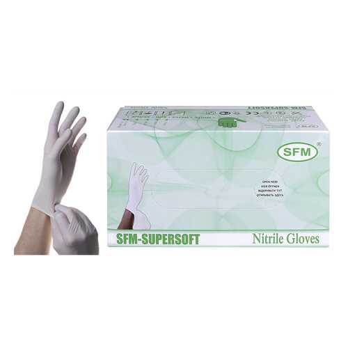 Перчатки медицинские SFM Hospital Products SUPERSOFT L фиолетовый 100 пар в Фармаимпекс