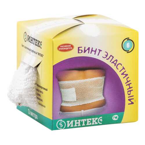 Бинт трубчатый лат.-полиэф. ИНТЕКС (3 М) р-р 6 ИТБ(3)-6 в Фармаимпекс