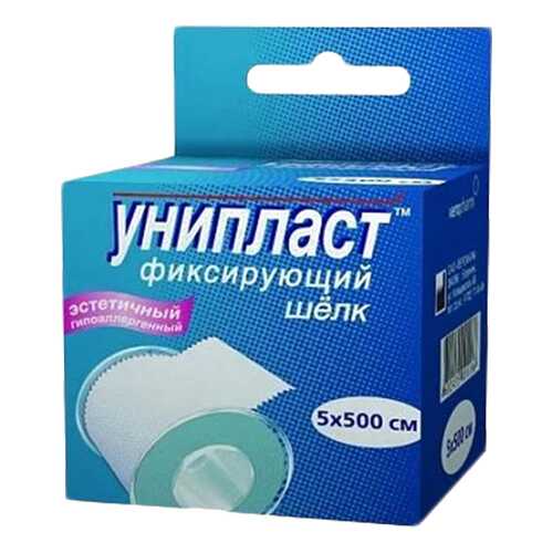 Лейкопластырь 5 х 500 см Унипласт шелковая основа в Фармаимпекс