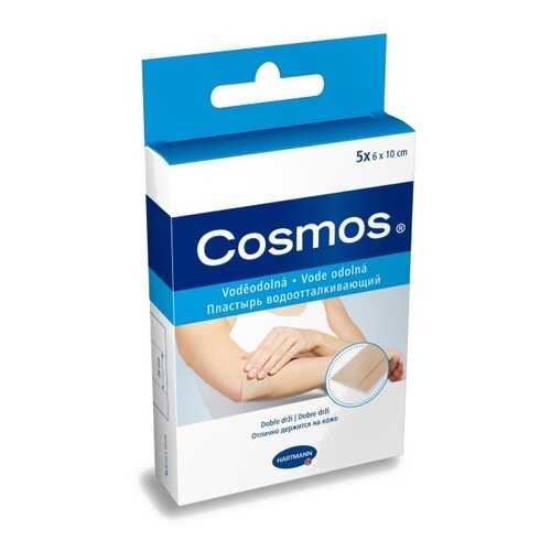 Пластырь Cosmos Water-Resistant Hartmann водоотталкивающий гипоаллергенный 6 х 10 см 5 шт. в Фармаимпекс