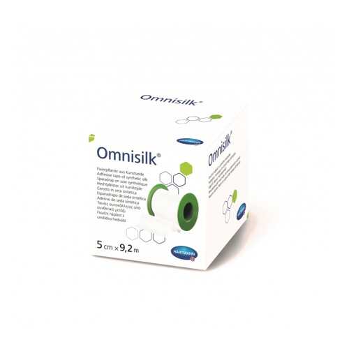 Пластырь Omnisilk фиксирующий из искусственного шёлка для повязок белый 5 см х 9,2 м в Фармаимпекс