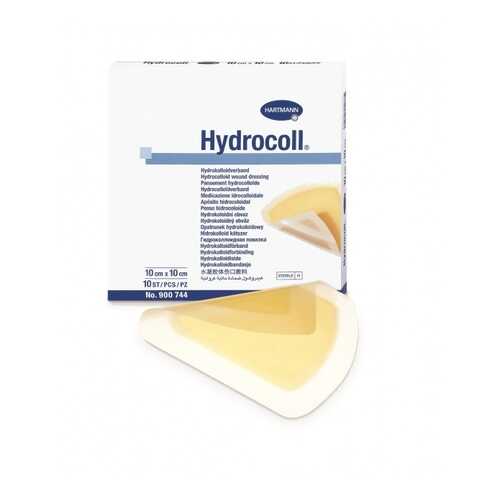 Повязка Hydrocoll гидроколлоидная самофиксирующаяся 10 х 10см 10 шт. в Фармаимпекс
