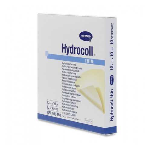 Повязка Hydrocoll thin гидроколлоидная самофиксирующаяся для заживления 10х10 см 10 шт. в Фармаимпекс