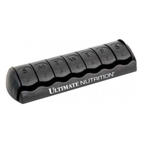 Контейнер для капсул и таблеток Ultimate Nutrition черный в Фармаимпекс