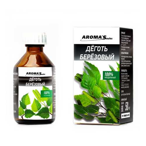 Деготь березовый Aroma Saules, 50 мл в Фармаимпекс