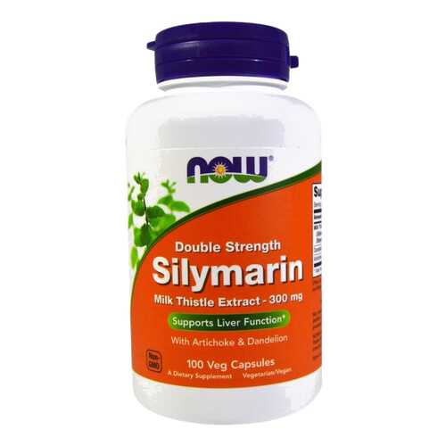 Для печени NOW Silymarin Milk Thisle 300 мг 100 капсул в Фармаимпекс