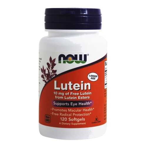 Now Lutein 10 мг капсулы 60 шт. в Фармаимпекс