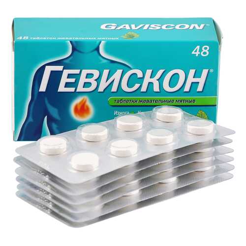 Гевискон мята таб.жев. №48 в Фармаимпекс