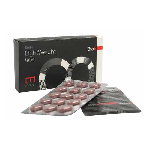 БАД для снижения веса Bio8 LightWeight Tabs таблетки 30 шт. в Фармаимпекс