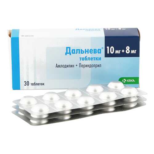 Дальнева таблетки 10 мг+8 мг 30 шт. в Фармаимпекс