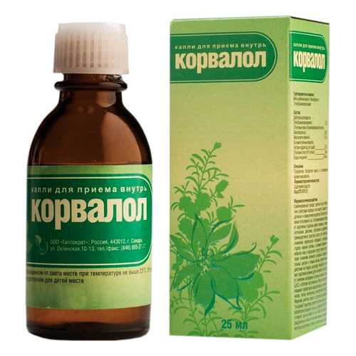 Корвалол капли для приема внутрь 25 мл в Фармаимпекс
