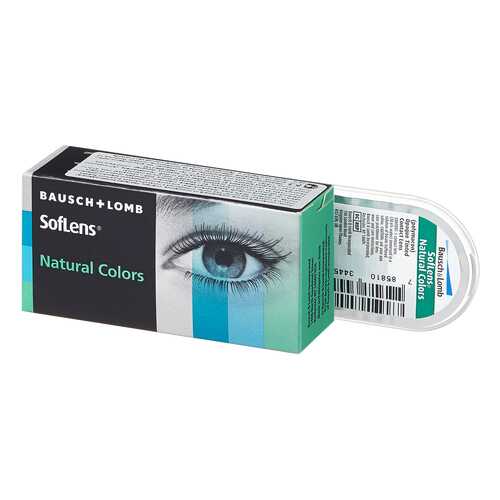Контактные линзы SofLens Natural Colors 2 линзы -1,00 topaz в Фармаимпекс