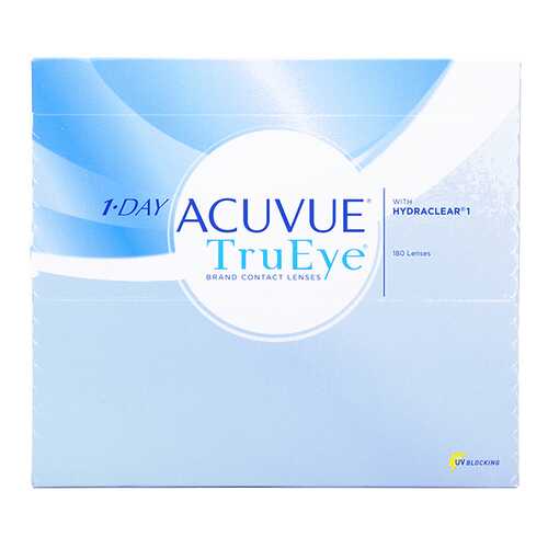 Контактные линзы 1-Day Acuvue TruEye 180 линз R 9,0 -1,50 в Фармаимпекс