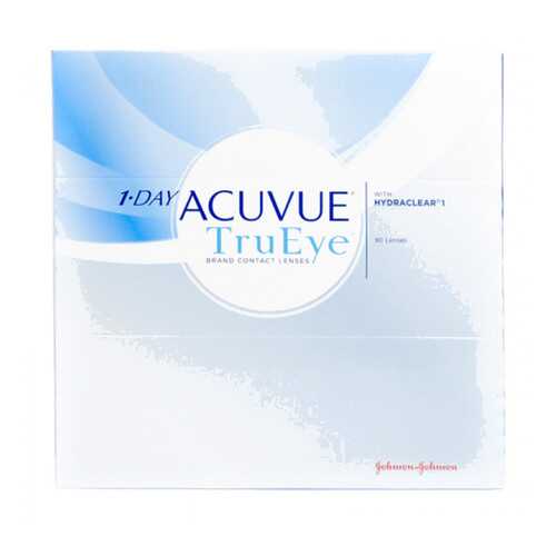 Контактные линзы 1-Day Acuvue TruEye 90 линз R 8,5 +3,00 в Фармаимпекс