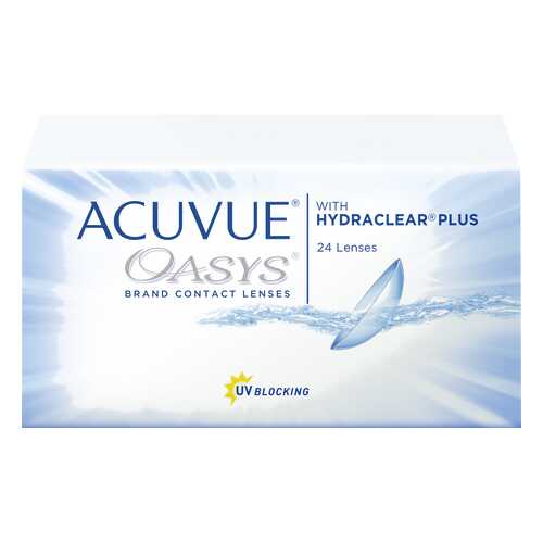 Контактные линзы Acuvue Oasys with Hydraclear Plus 24 линзы R 8,8 +2,75 в Фармаимпекс