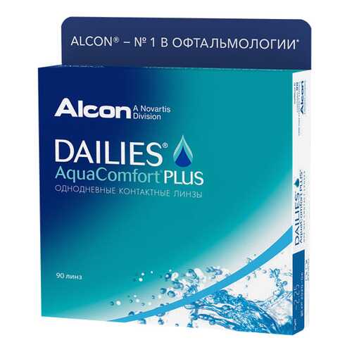 Контактные линзы ALCON Dailies AquaComfort Plus 90 линз -2,25 в Фармаимпекс