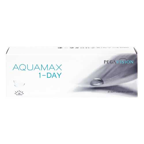 Контактные линзы AQUAMAX 1-DAY 30 линз R 8,6 -1,75 в Фармаимпекс