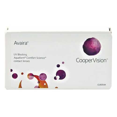 Контактные линзы Avaira 6 линз R 8,5 -1,00 в Фармаимпекс