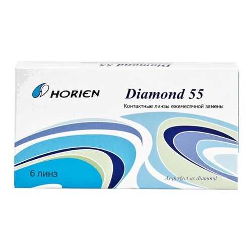 Контактные линзы Diamond 55 6 линз R 8,6 -1,75 в Фармаимпекс