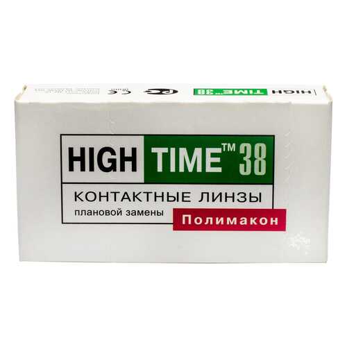 Контактные линзы High Time 38 4 линзы R 8,6 -1,00 в Фармаимпекс