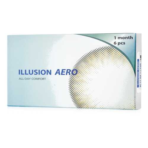 Контактные линзы ILLUSION Aero 6 линз R 8.6 -3.5D в Фармаимпекс