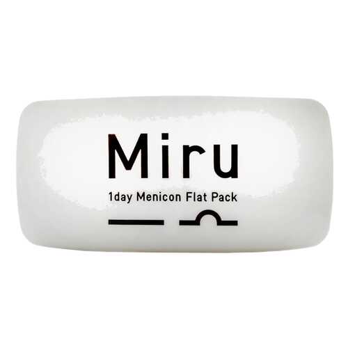 Контактные линзы Miru 1 day Menicon Flat Pack -1,25 30 шт. в Фармаимпекс