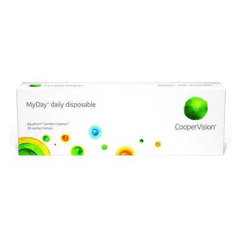 Контактные линзы MyDay Daily disposable 30 линз R 8,4 +0,25 в Фармаимпекс