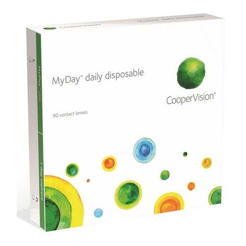 Контактные линзы MyDay Daily disposable 90 линз R 8,4 -1,00 в Фармаимпекс