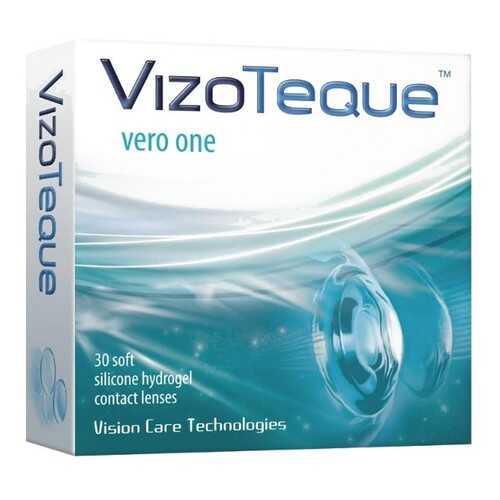 Контактные линзы Vizoteque Vero One 30 линз R 8,6 -1,25 в Фармаимпекс