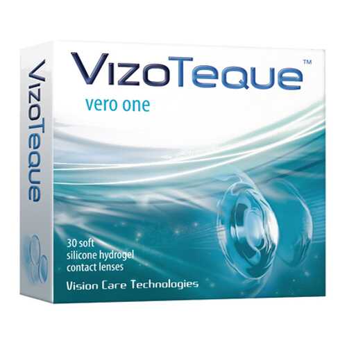 Контактные линзы Vizoteque Vero One 30 линз R 8,6 -5,75 в Фармаимпекс