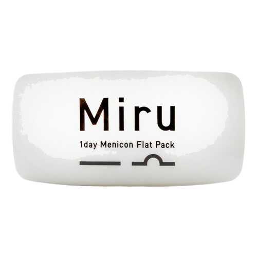 Линза контактная Miru 1 day Menicon Flat Pack -0,50 30 шт. в Фармаимпекс