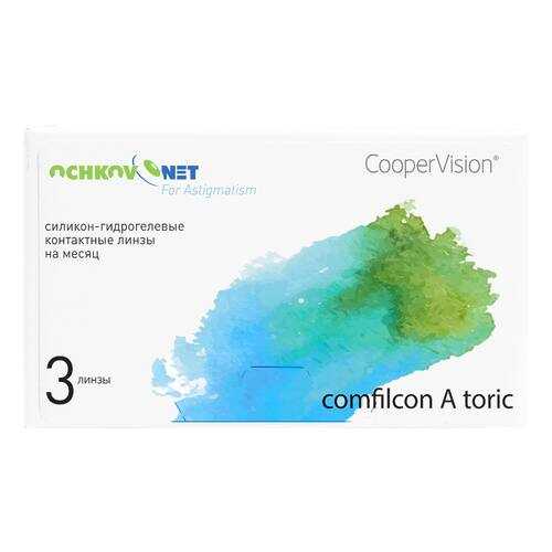 Контактные линзы Ochkov.Net for Astigmatism 3 линзы R 8,7 -4,75/-1,75/160 в Фармаимпекс