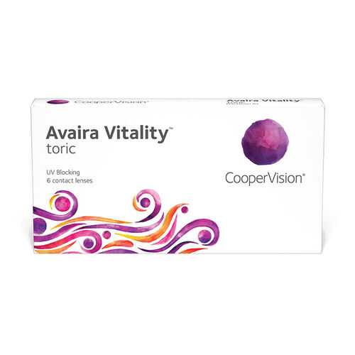 Линзы контактные CooperVision Avaira Vitality toric 6 шт. -3,5/0,75/150 в Фармаимпекс