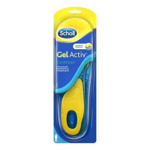 Стельки для обуви Scholl gelactiv everyday для мужчин р.40-46 в Фармаимпекс