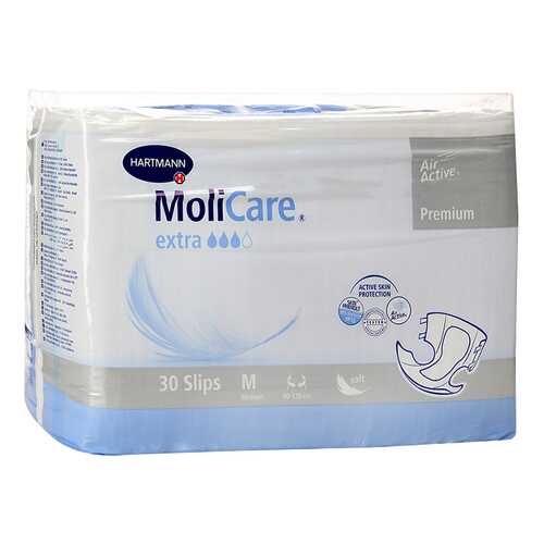 Подгузники для взрослых, M, 30 шт. MoliCare Premium Extra в Фармаимпекс