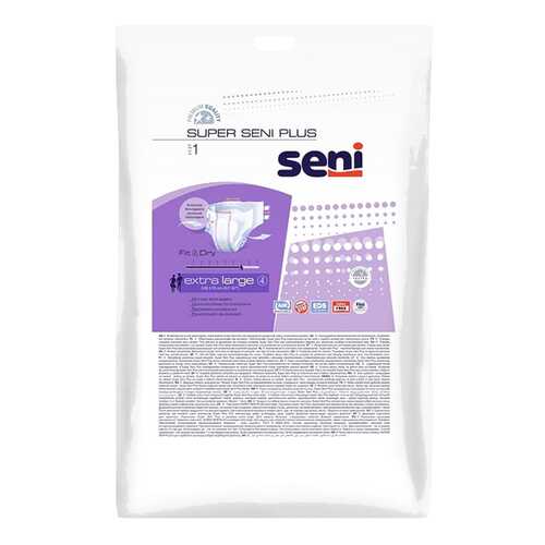 Подгузники для взрослых, XL, 1 шт. Super Seni Plus в Фармаимпекс
