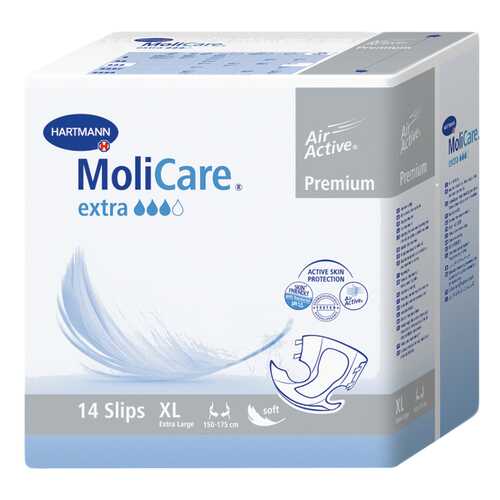 Подгузники для взрослых, XL, 14 шт. MoliCare Premium Extra в Фармаимпекс
