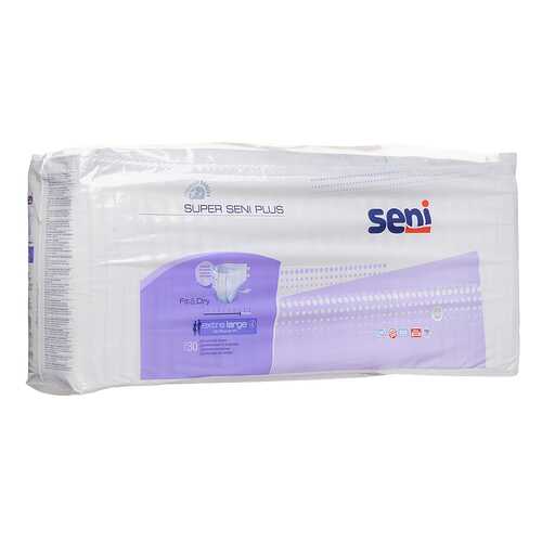 Подгузники для взрослых, XL, 30 шт. Super Seni Plus в Фармаимпекс
