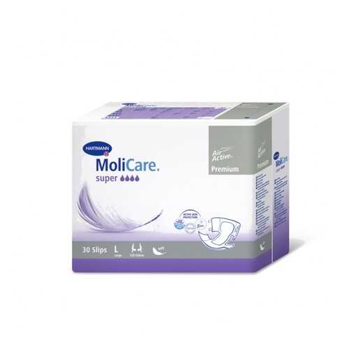 Подгузники Hartmann MoliCare Premium super soft L 30 шт в Фармаимпекс