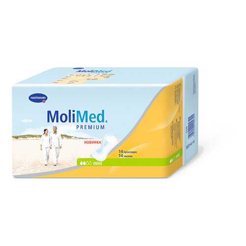 Урологические прокладки Molimed Premium mini 14 шт. в Фармаимпекс