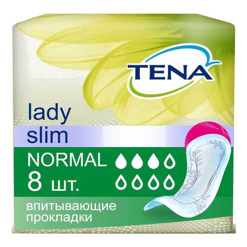 Урологические прокладки Tena Lady Slim Normal 8 шт в Фармаимпекс