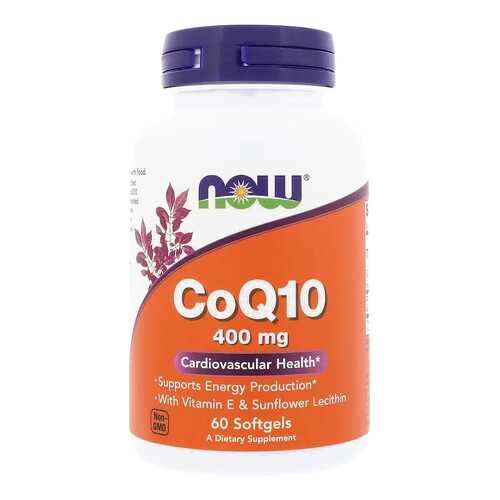 NOW CoQ10 400 мг капсулы 60 шт. в Фармаимпекс