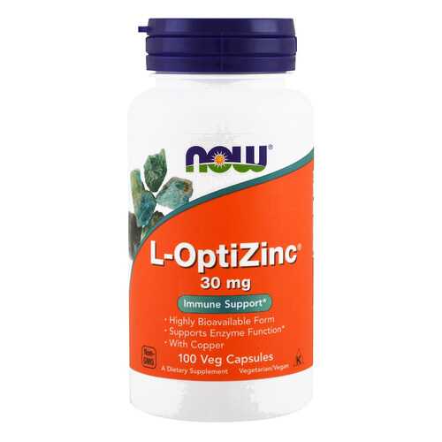 Цинк NOW L-OptiZinc 100 капс. в Фармаимпекс