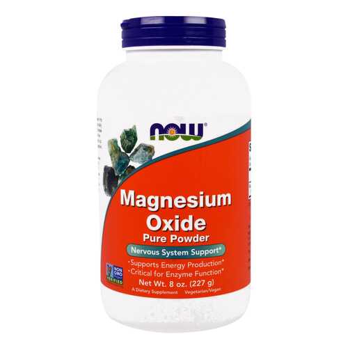 Витаминно-минеральный комплекс NOW Magnesium Oxide Powder 227 г в Фармаимпекс