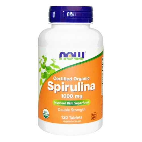 Добавка для здоровья NOW Spirulina 120 табл. в Фармаимпекс
