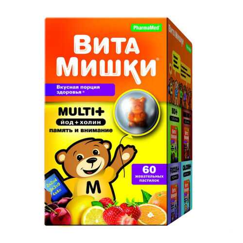 ВитаМишки Мульти+ пастилки жевательные №60 в Фармаимпекс
