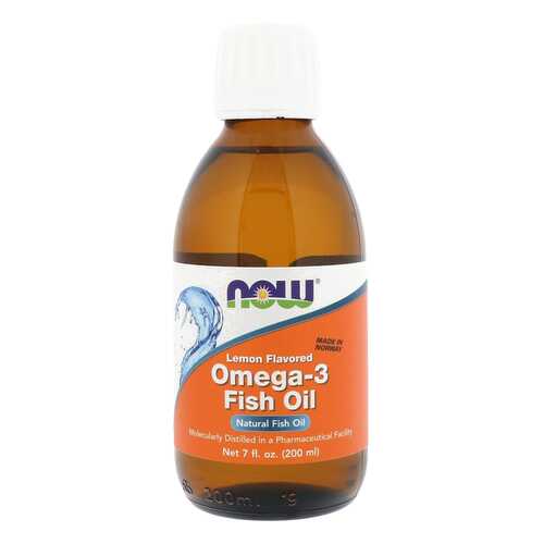 Рыбий жир Omega 3 Now 200 мл лимон в Фармаимпекс
